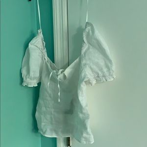 Off the shoulder blouse